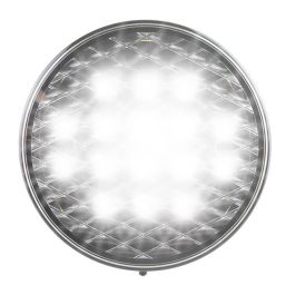 LED Autolamps 82WM 12/24V 82 Series Round Reverse Lamp - Clear Lens PN: 82WM
